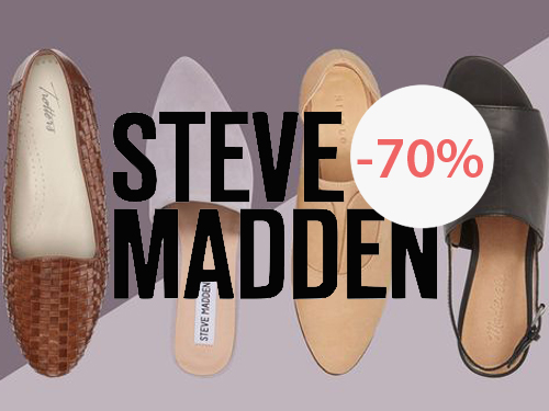 Обувь и аксессуары для всех: Steve Madden -70%