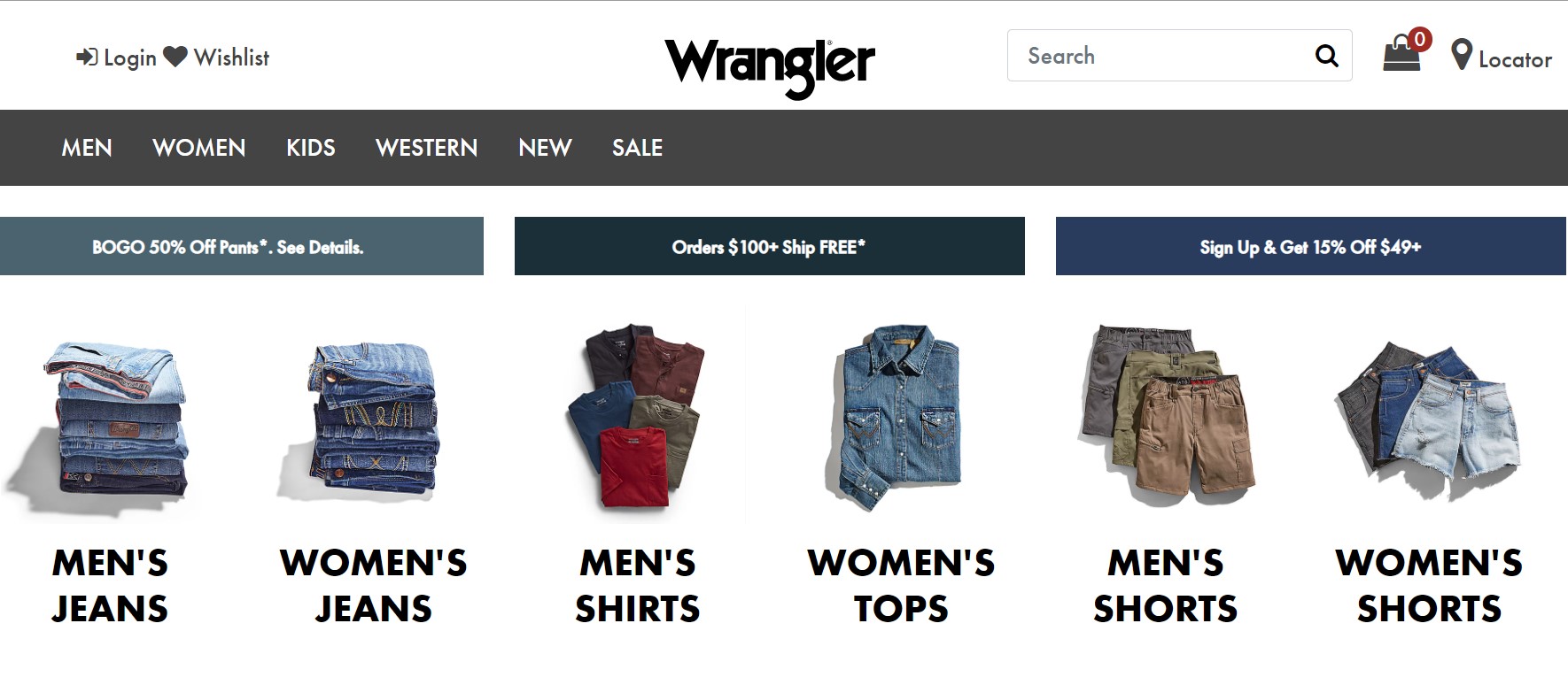 Wrangler интернет-магазин