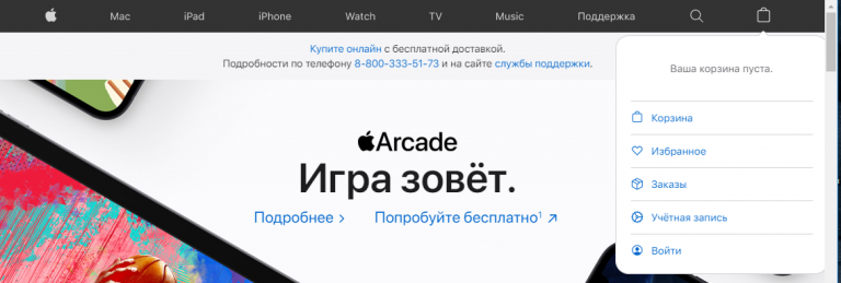 Как apple доставляет заказы по россии