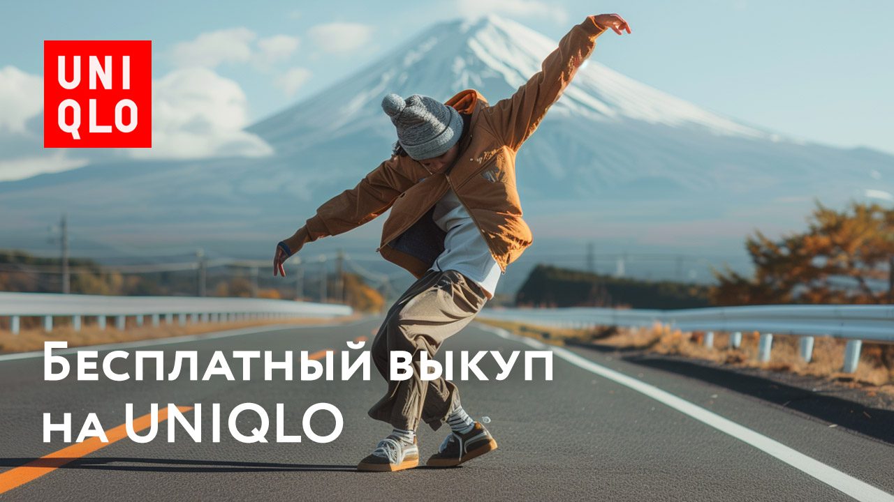Одежда Uniqlo как ручей в горах Хоккайдо — стиль не иссякает… Бесплатный выкуп на LiteMF!