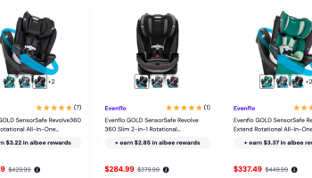 Топ-5 магазинов детских автокресел в США: Britax, Chicco и Evenflo с доставкой в Россию