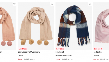 Топ-5 магазинов США с модными шарфами и палантинами