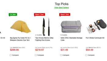 Топ-4 магазинов США с товарами для кемпинга и пикника