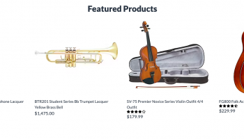 Лучшие магазины США с музыкальными инструментами для начинающих